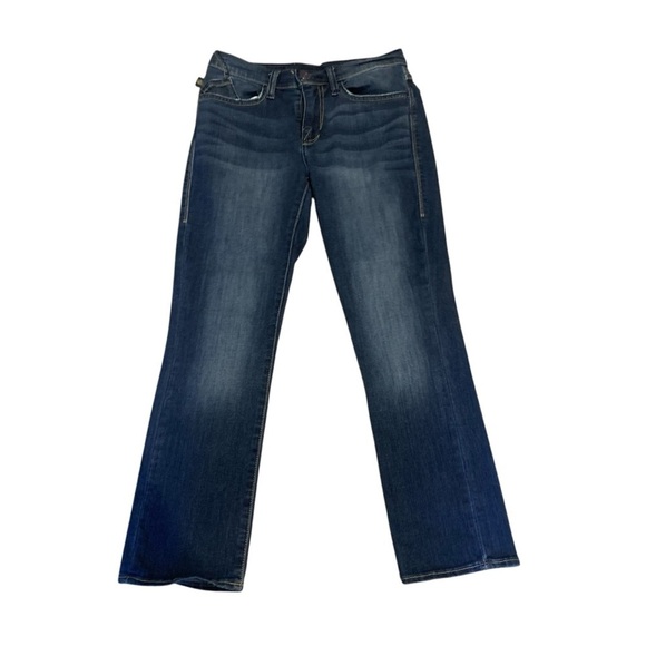 ROCK & REPUBLIC Kendall Cropped Dark Wash Jeans size 6 - Picture 3 of 7